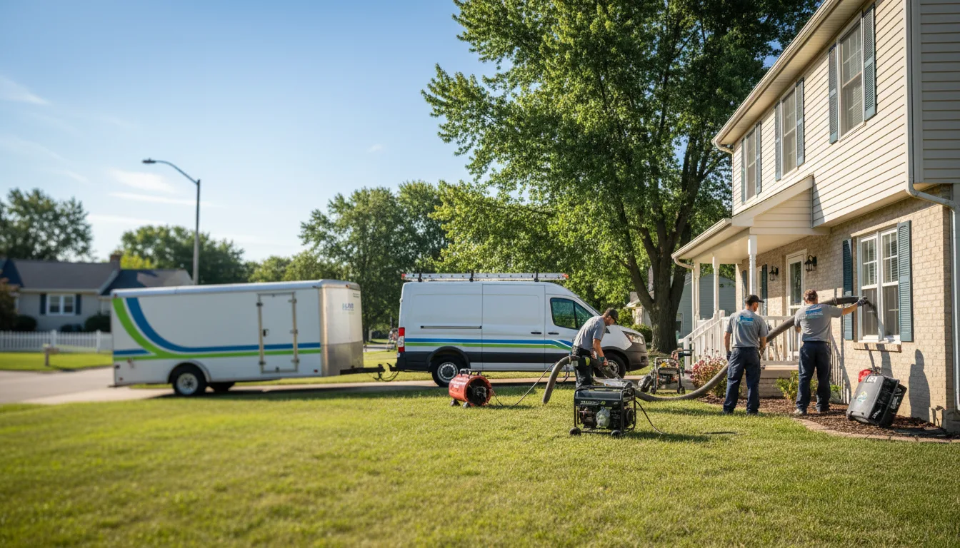Flooded Basement Restoration And Cleanup With Repair in Randall, IA near me